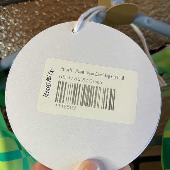 PRINCESS POLLY Taylor Bikini in Green Multi Pattern - Picture 7 of 7